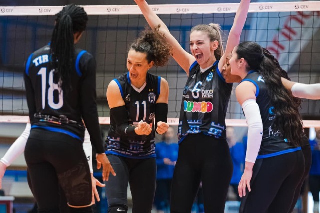Volejboll femra  Tirana fiton derbin ndaj Partizanit