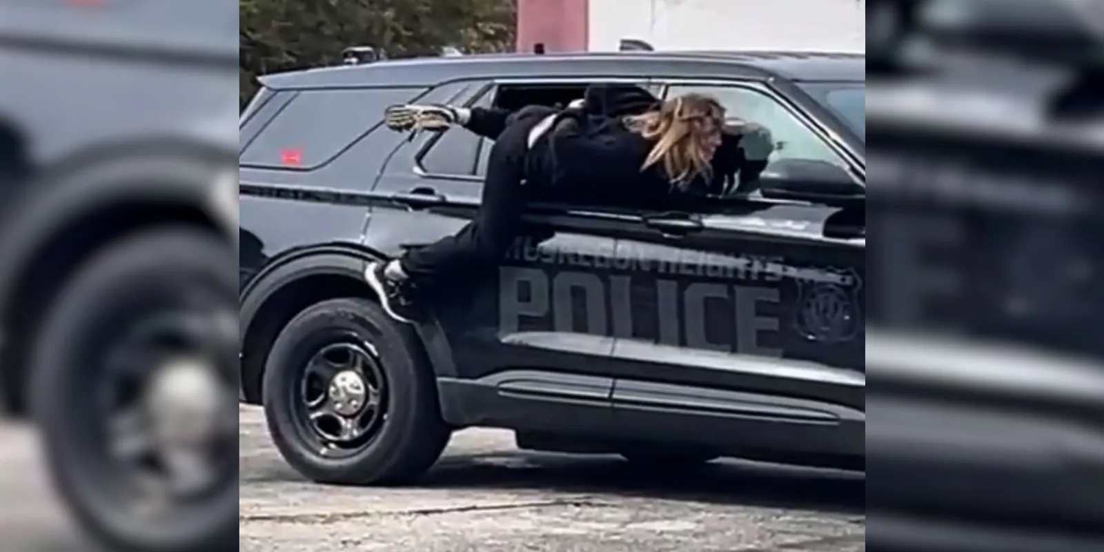 Arratisje spektakolare nga makina e policisë në Michigan   Shihni videon