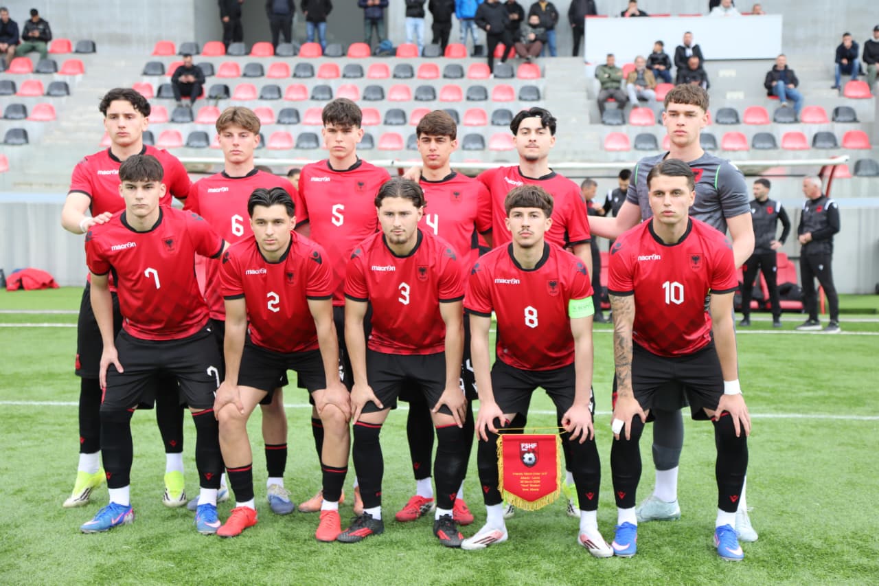 Shqipëria U 17 luan miqësoren e parë kundër Letonisë në  Shtëpinë e Futbollit 