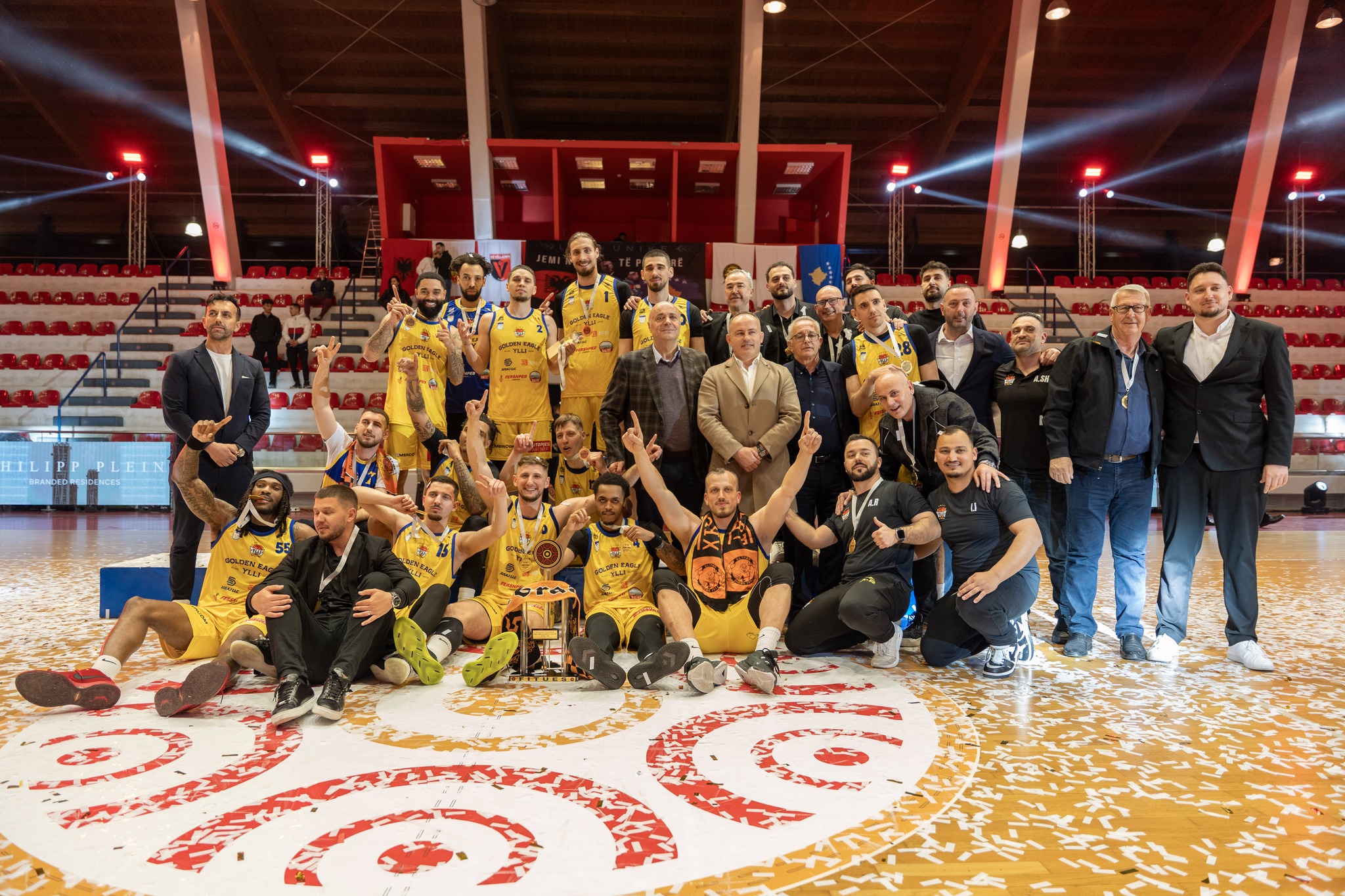 Basketboll  Golden Eagle Ylli shpallet kampion i Ligës Unike