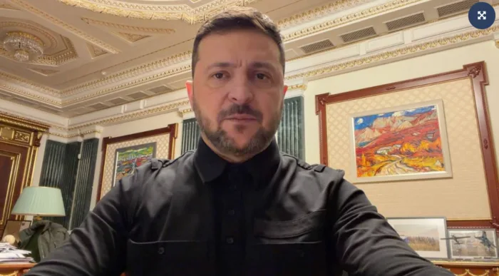 A është i vërtetë pretendimi se Zelensky mban një pikturë të vjedhur në zyrë 