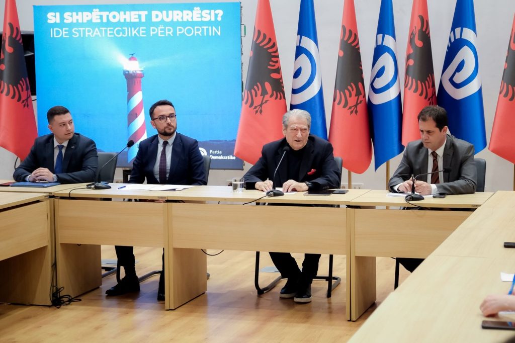  Projektet e reja rrezikojnë kapacitetin e Portit të Durrësit    Berisha  Nyje e domosdoshme për transportin dhe integrimin rajonal