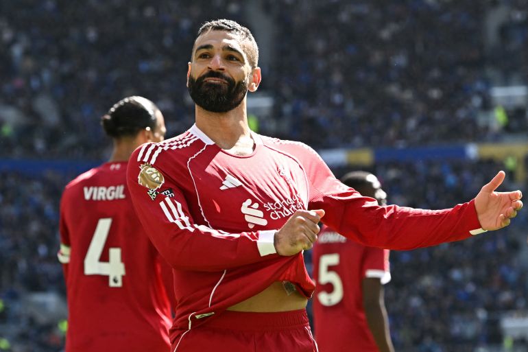 Salah shënon në derbin e Merseyside  Liverpool fiton dhe mban gjallë shpresat europiane