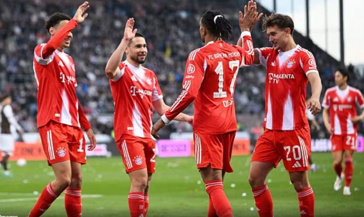 Bayerni vendos rekord golash dhe  hipotekon  kampionatin