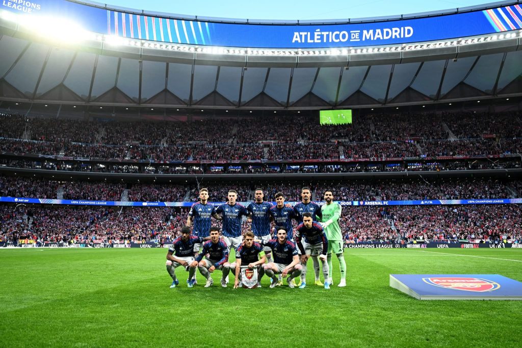 VIDEO  Arsenal feston në Madrid  një gol vendos pjesën e parë në Champions