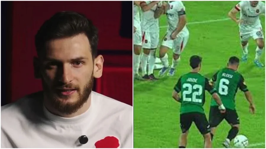 Goditja e dënimit të Egnatias magjeps botën  merr notën 10 nga Kvaratskhelia 