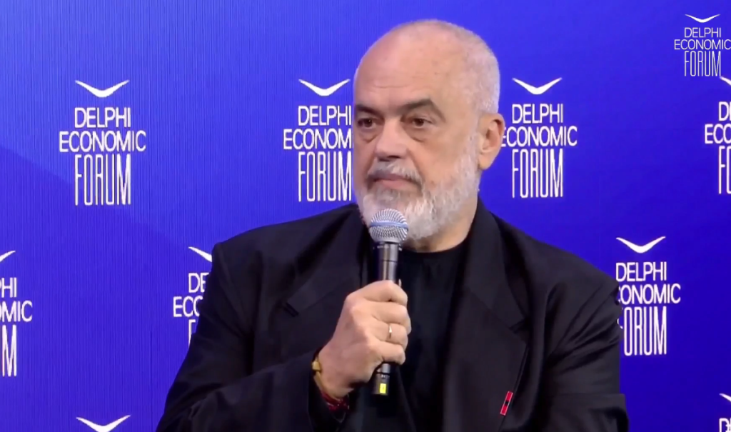 Rama në Forumin Ekonomik të Delfit  Ballkani Perëndimor është në kohën më të mirë  nuk kemi qenë kurrë më pranë BE së