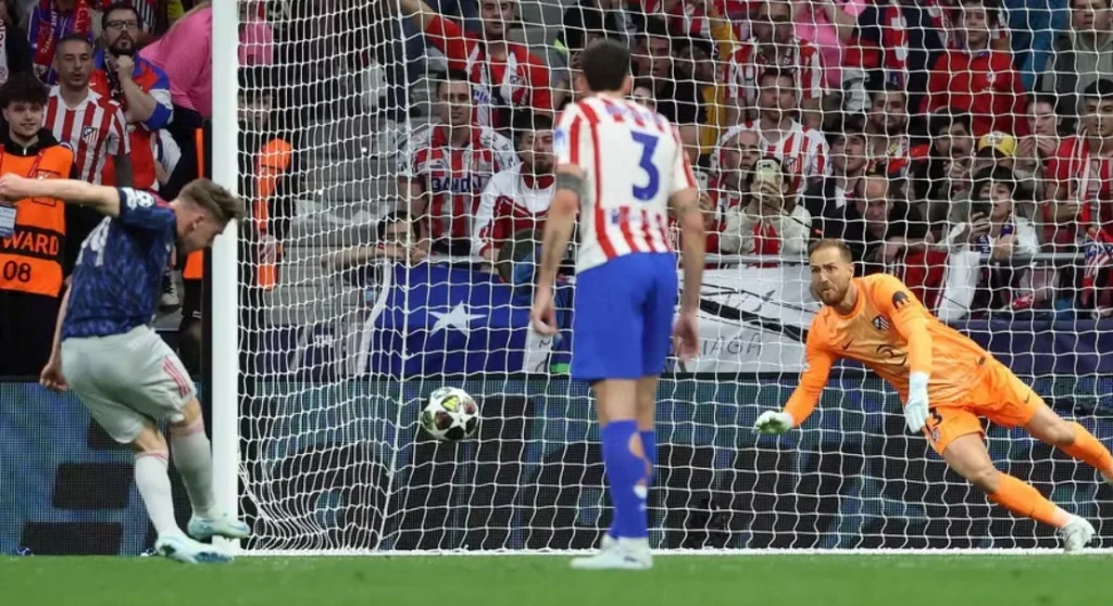 Atletico Madrid   Arsenal 1 1  dy penallti vendosën ndeshjen e parë të gjysmëfinales