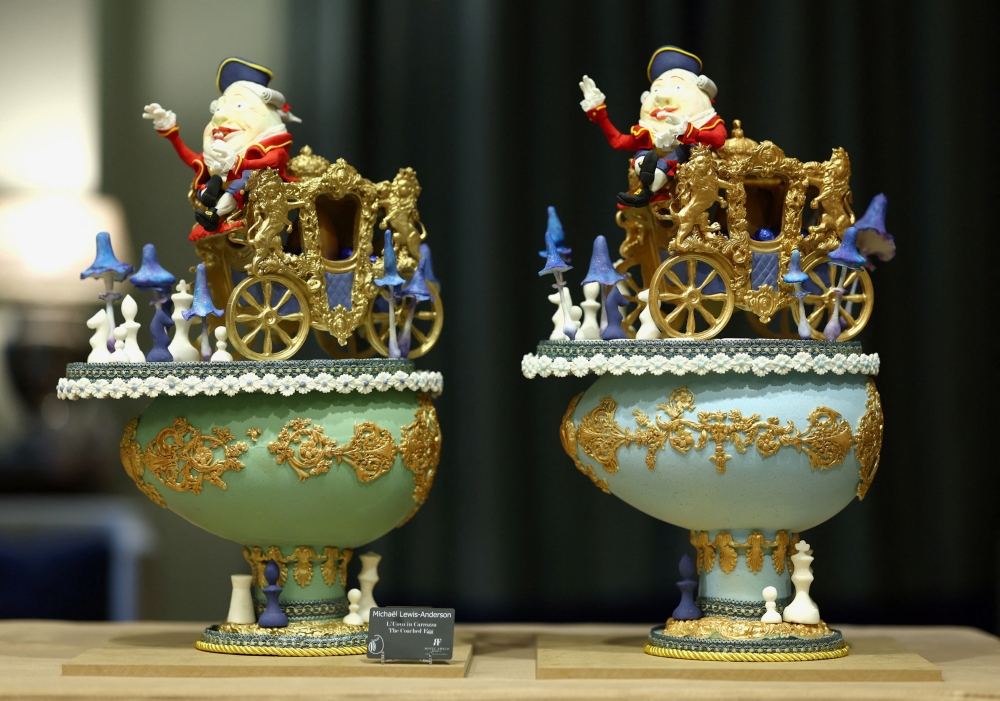 Brukseli transformohet në galeri çokollatash para Pashkëve