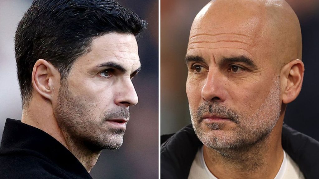 Arsenal dhe Manchester City përballen në ndeshjen që mund të vendosë garën për titullin