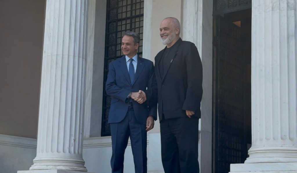 Forumi Ekonomik i Delphit  Rama vizitë zyrtare në Athinë  pritet nga kryeministri Mitsotakis