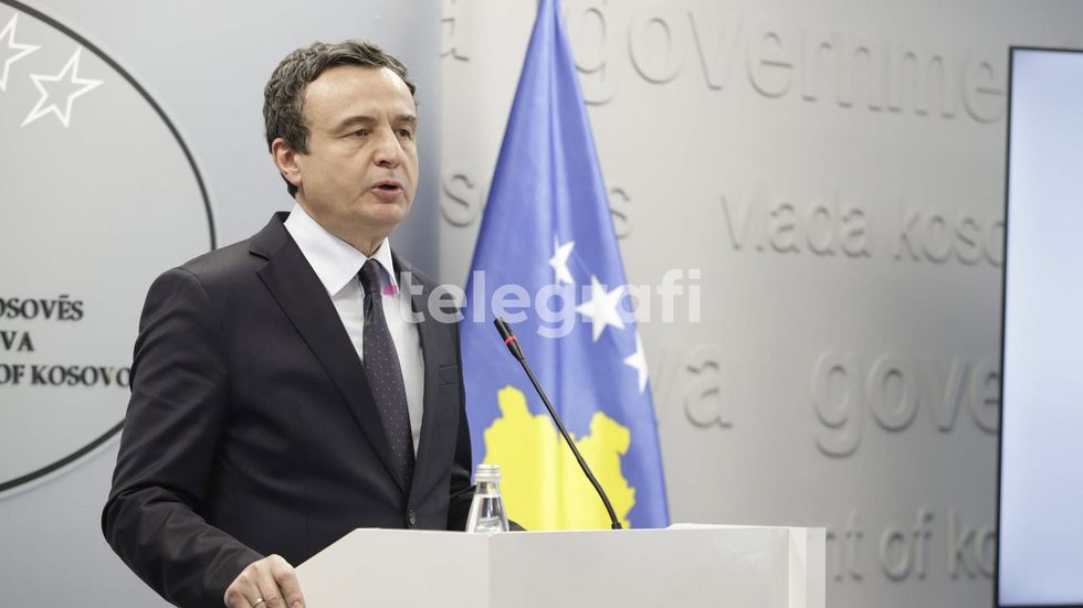 Kurti  Veprimet e opozitës janë anti institucionaliste  synojnë bllokimin e qeverisë