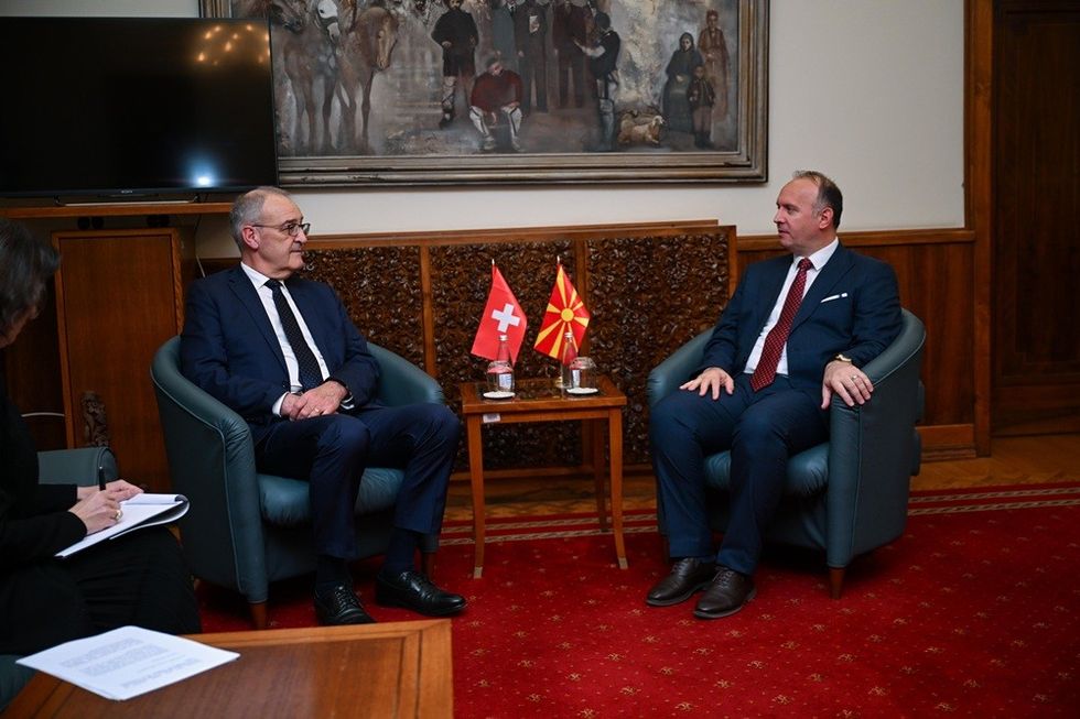 Gashi Parmelin  Zvicra në vazhdimësi ka mbështetur procesin eurointegrues të Maqedonisë së Veriut