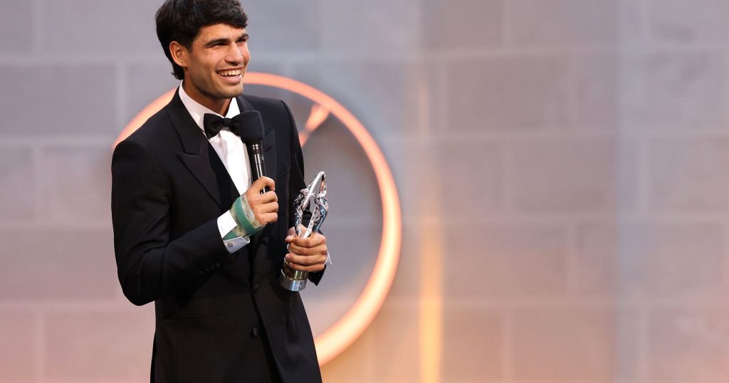 Alcaraz zgjidhet  Sportisti i vitit  në çmimet Laureus  fiton sfidën me rivalin Sinner