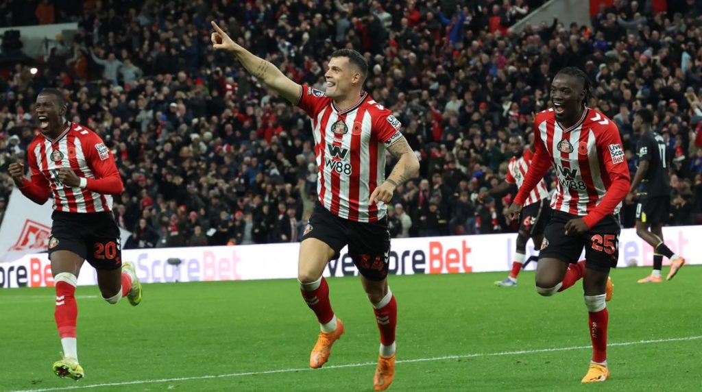 Granit Xhaka si lider i Sunderland  pjesë e formacionit më të mirë