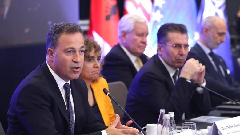  Shqipëria  faktor kyç në NATO   Peleshi në Forumin e Sigurisë  Aleanca me SHBA garanton paqen në rajon