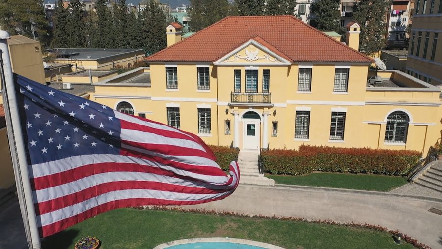 Alarm i rremë për bombë pranë Ambasadës së SHBA së në Tiranë