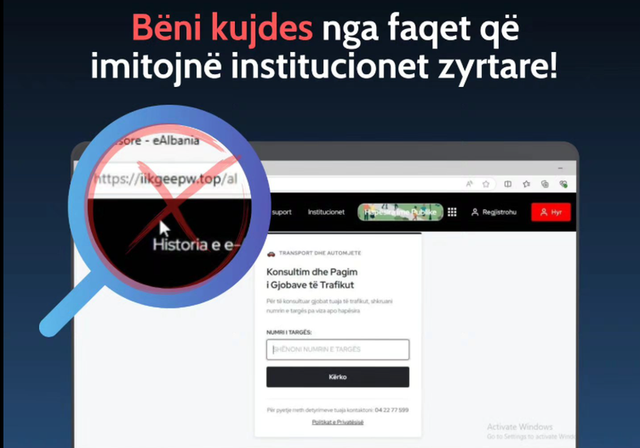 Kujdes nga faqet