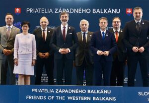 Takimi  Miqtë e Ballkanit Perëndimor  në Bratislavë  Hoxha  E ardhmja e rajonit është në BE