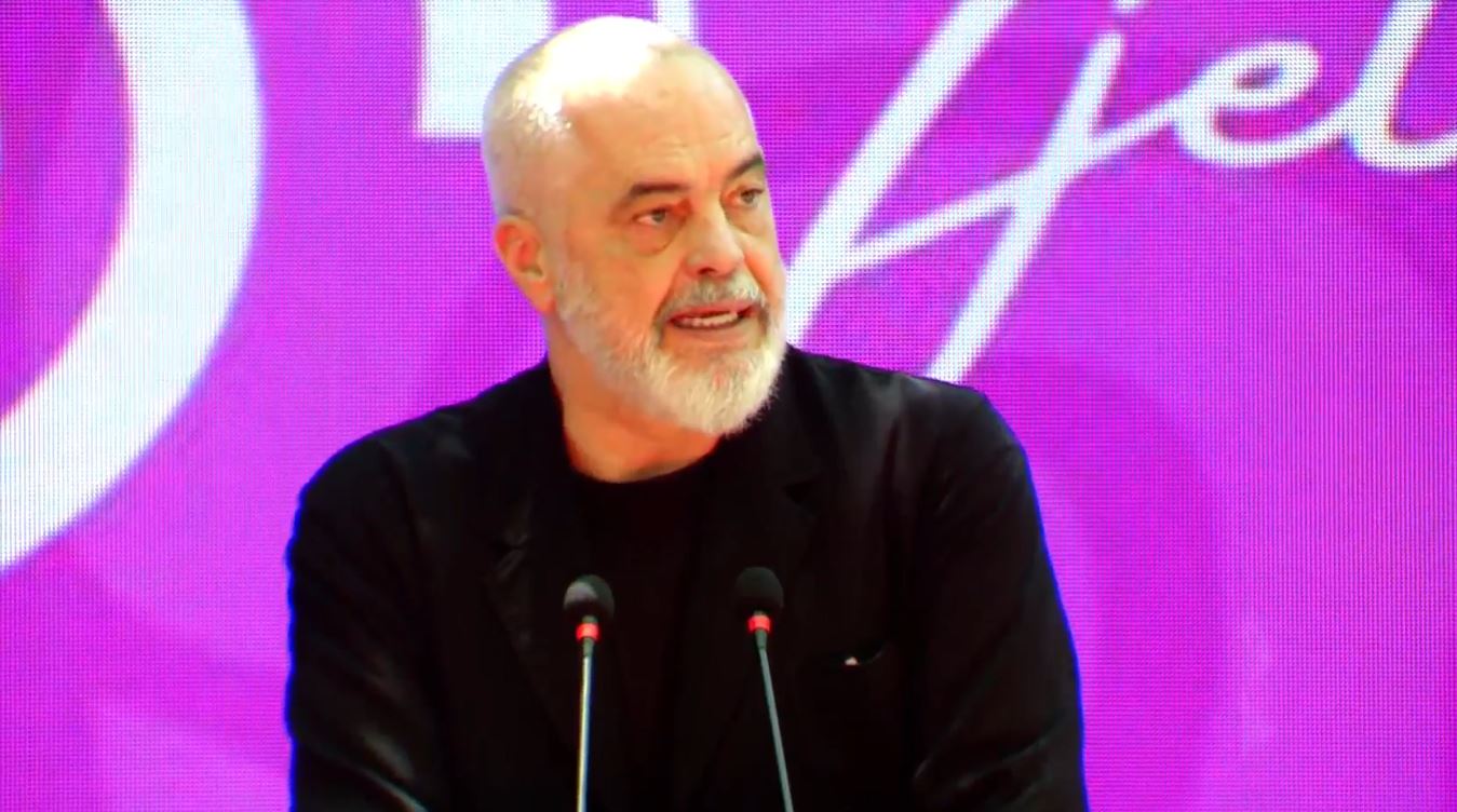  PD  humbësja kronike dhe shkatërruese   Rama në Lezhë  PS  partia që mbron interesin kombëtar dhe mbështetësja e U�