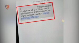  Jemi banka  Përditësoni të dhënat   Mashtronin qytetarët me mesazhe false  policia apel qytetarëve