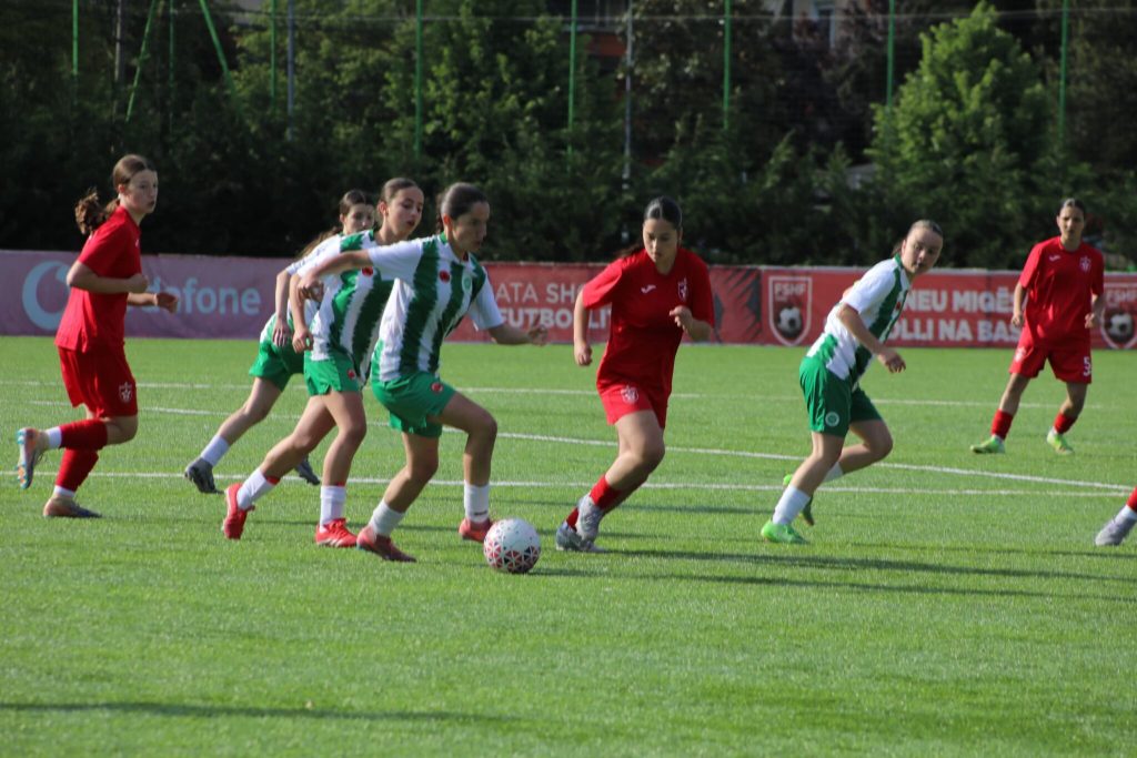  Kategoria Superiore  U 17 për vajza  Vllaznia dhe Partizani në finalen e madhe