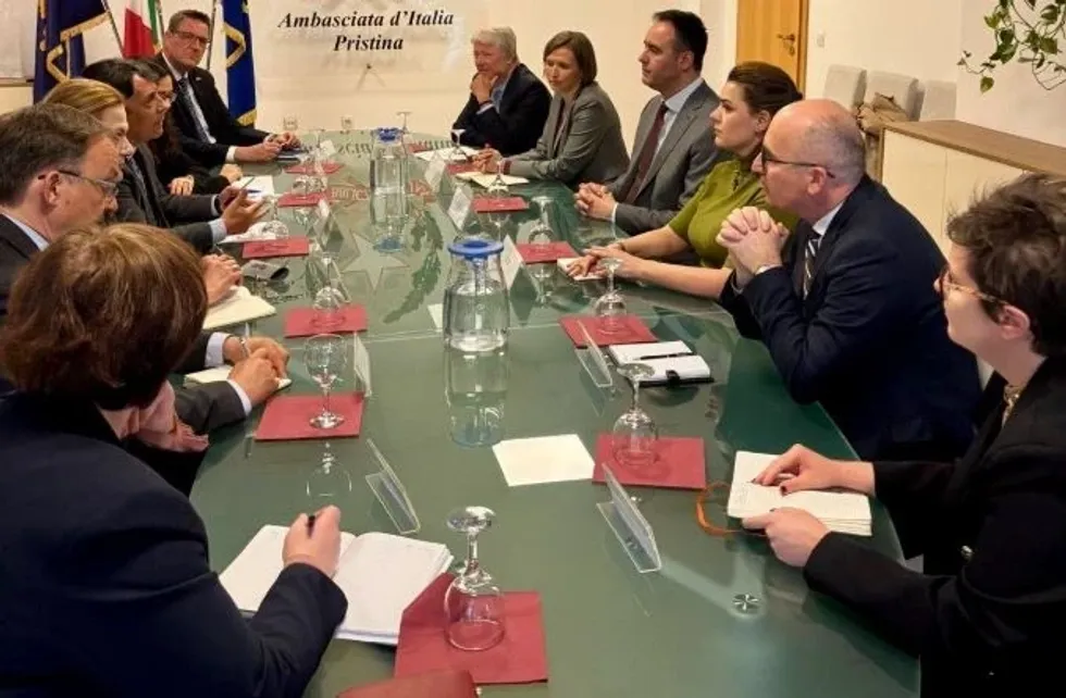 Konjufca dhe diplomatët takohen në Ambasadën Italiane  në fokus rruga drejt BE së