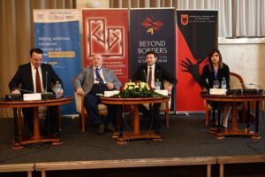 Forumi i biznesit Shqipëri Maqedoni e Veriut në Shkup  kërkohet rritje e shkëmbimit tregtar në 1 miliard euro mes dy vendeve