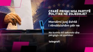 Cilat tema për rininë duhet të jenë në qendër të programeve të partive politike  Jepni mendimin tuaj përmes pyetësorit