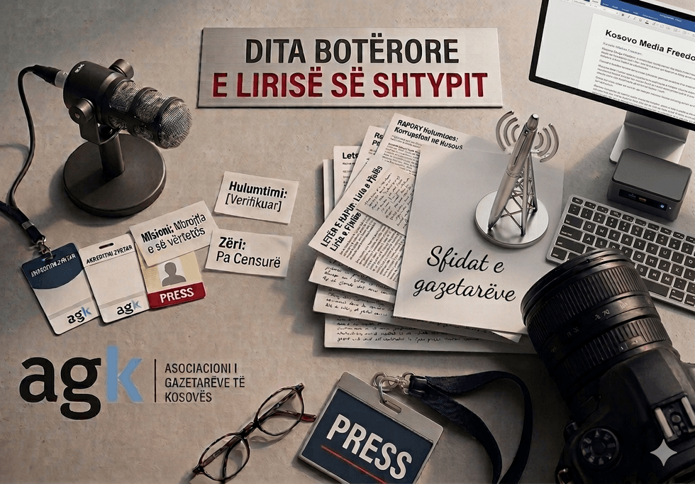 Liria e shtypit në letër  sfida serioze në praktikë   gazetarët në Kosovë nën kërcënime të vazhdueshme