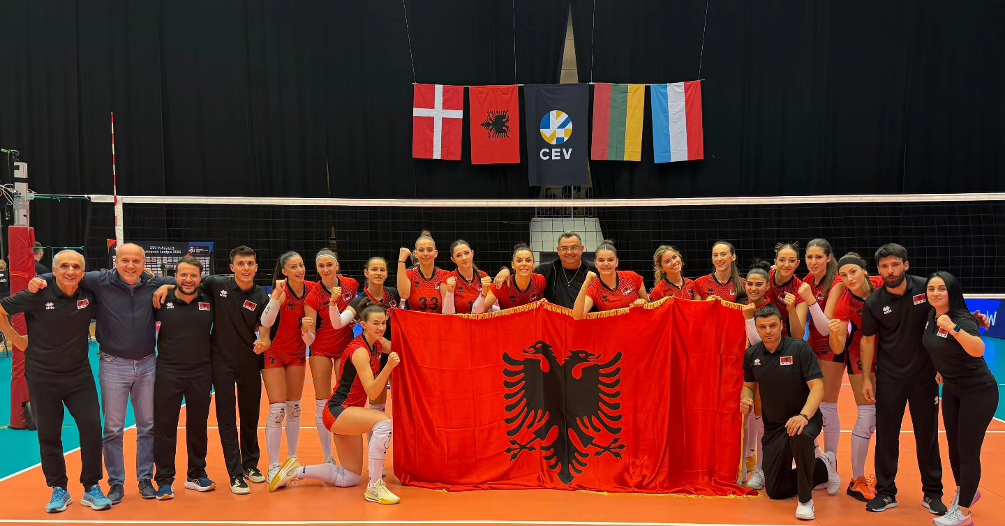 Faza Para Eliminatore e Volleyball European League 2026  Shqipëria e nis me fitore