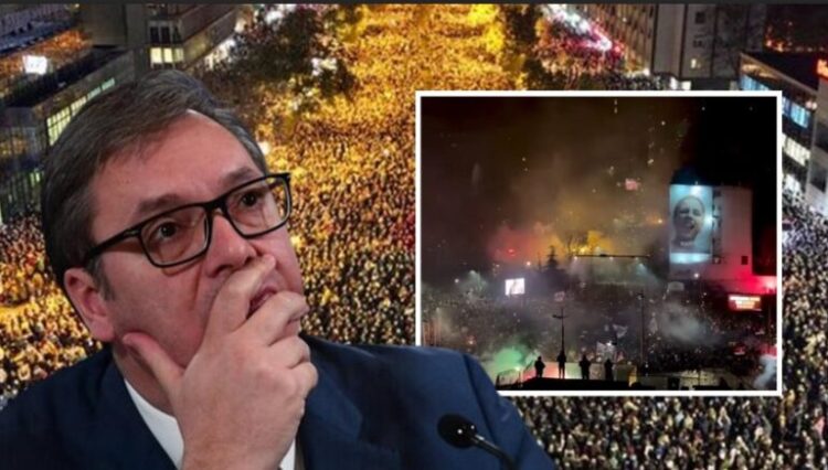 Protestat kundër Vuçiç  A po shkon Serbia drejt zgjedhjeve të parakohshme 