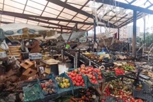 zjarrin tregut të fruta