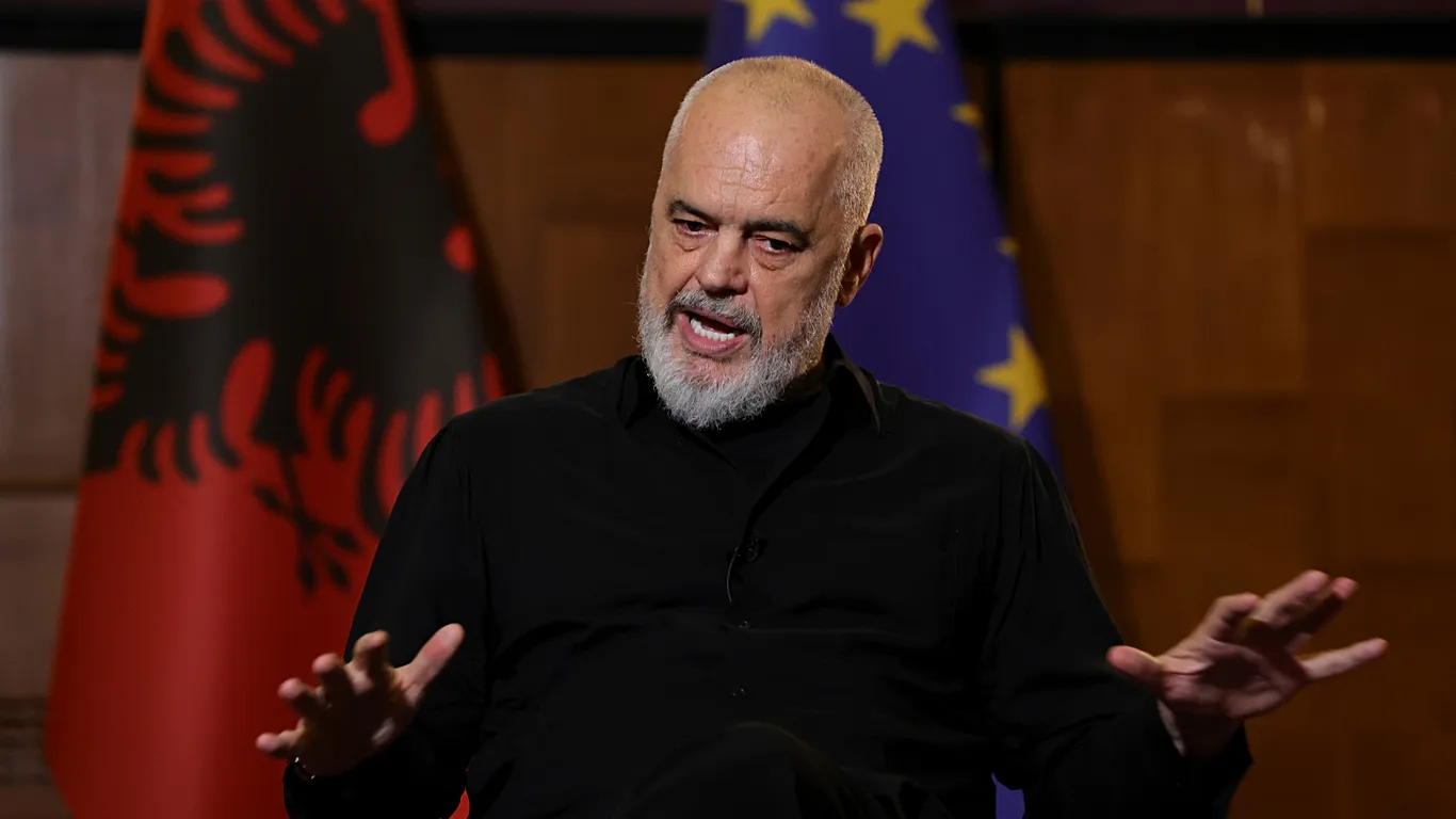 Kryeministri i Shqipërisë Edi Rama në Berlin  Evropa sot ka nevojë për guxim për zgjerim