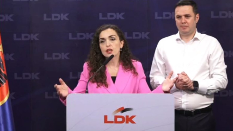 Zgjedhjet në Kosovë  reagon Vjosa Osmani  Ky është vetëm hapi i parë drejt ringritjes së LDK së