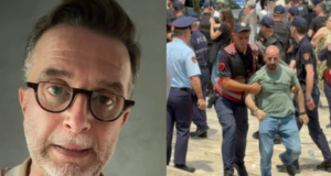 Përplasja te Kuvendi  Braçe  Goditja ndaj deputetit e rëndë  por sulmi ndaj policisë është rënie e shtetit