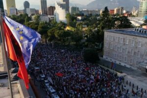 Protestat në