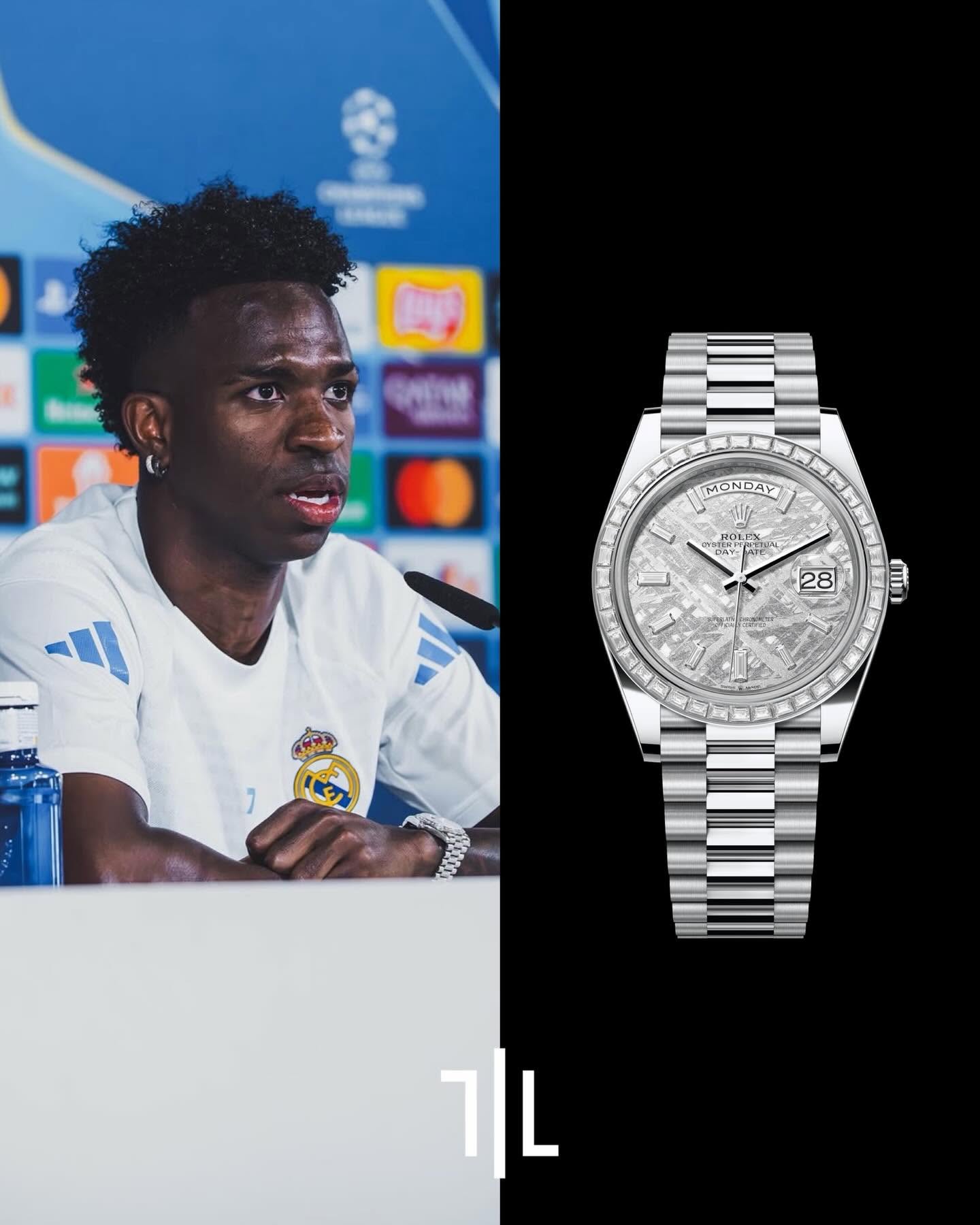 Prej platini dhe meteori  ja pse të gjithë po flasin për orën luksoze të Vinicius