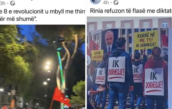 nxjerrin foto nga protesta sikur