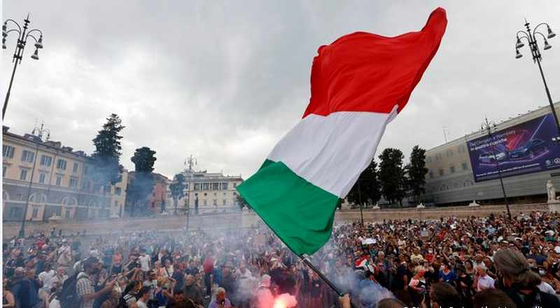 Tensione në Romë  mijëra vetë marshojnë pro dhe kundër emigrimit