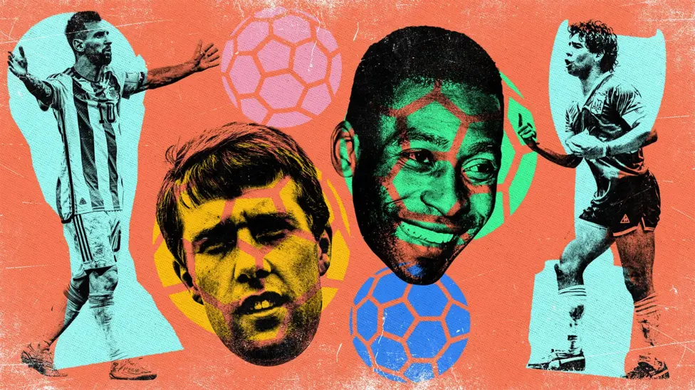 Pele  Maradona apo Messi  Renditja e 10 legjendave që kanë lënë gjurmë në Kupën e Botës