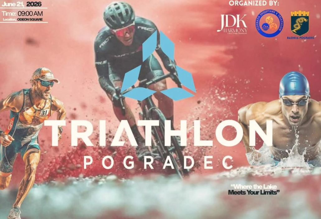 Nesër aktiviteti sportiv  Triathlon Pogradec 2026   kufizohet qarkullimi në disa akse rrugore