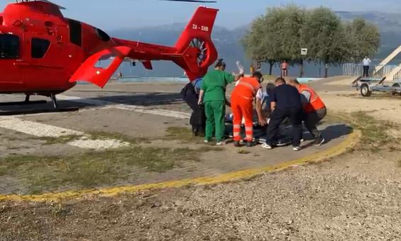 Traumës me helikopter