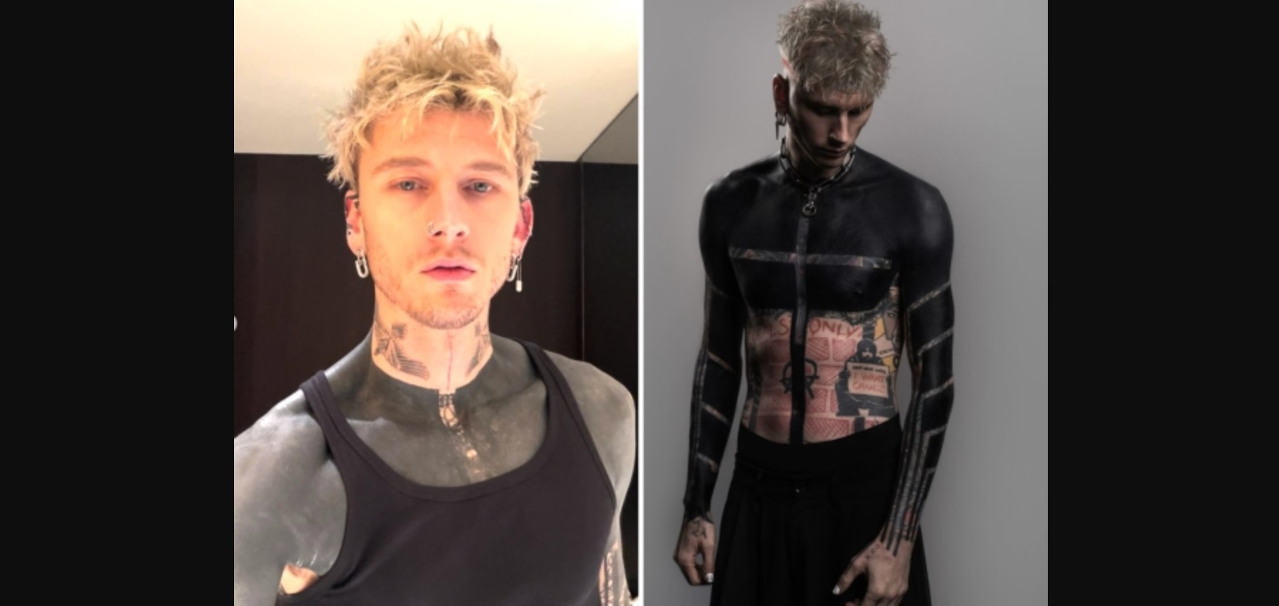  Nuk lëvizja dot gjymtyrët   Machine Gun Kelly rrëfen momentet e frikshme pas tatuazhit ekstrem
