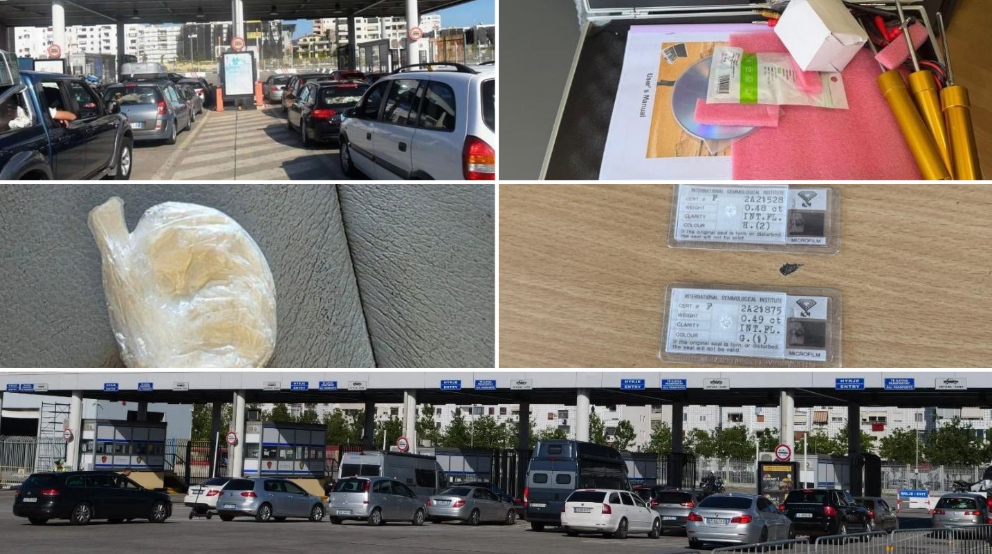 Sekuestrohen gurë të çmuar në Doganën e Durrësit  dyshohen diamante