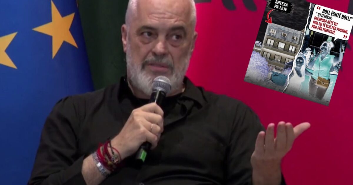 Dy fotografi dhe dy fytyrat