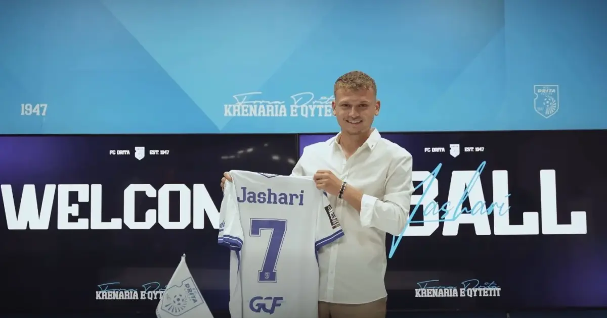 Igball Jashari transferohet te Drita