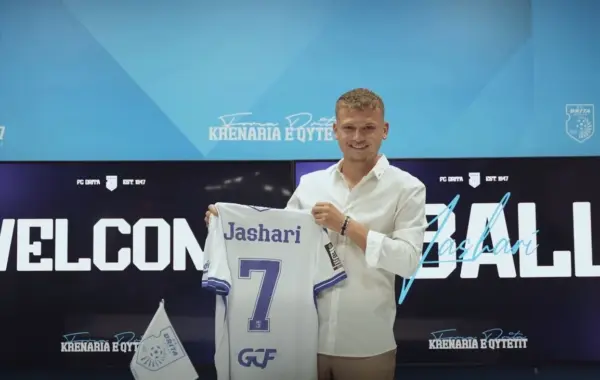Igball Jashari transferohet te Drita