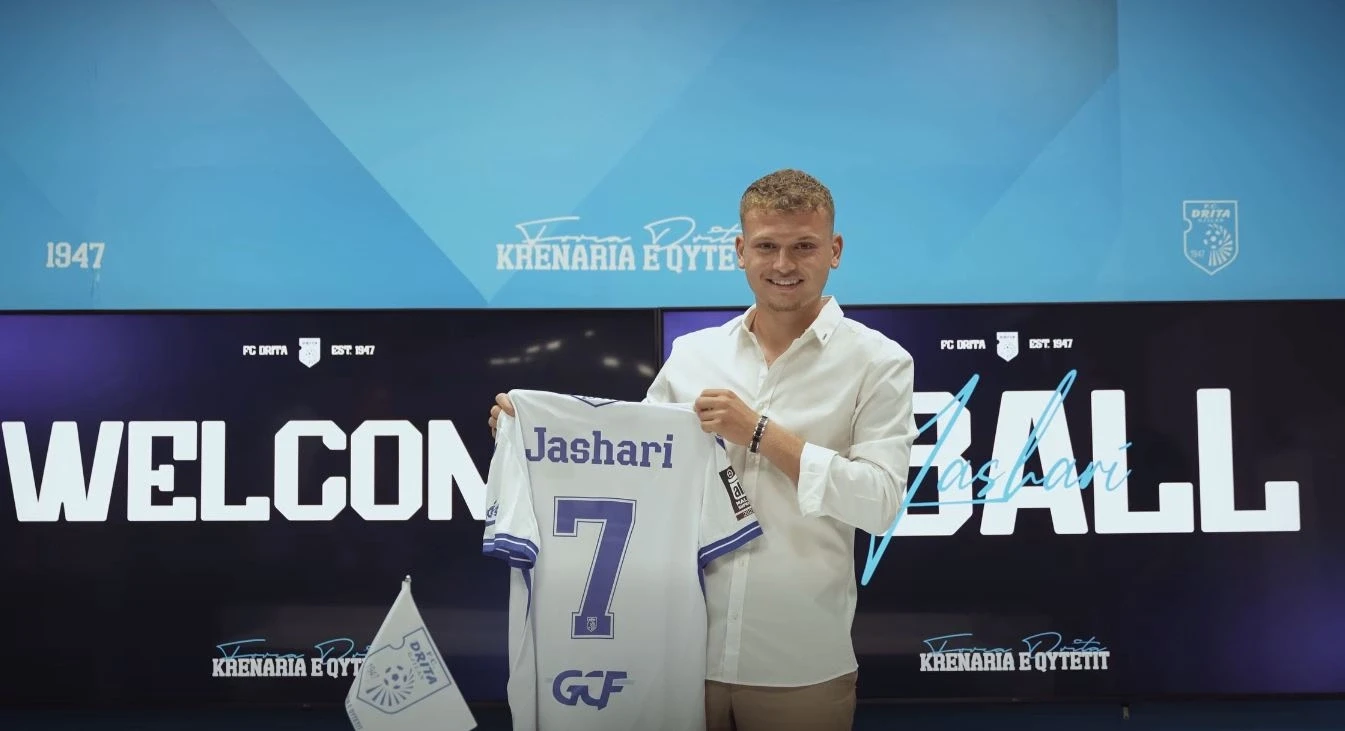 Igball Jashari transferohet te Drita