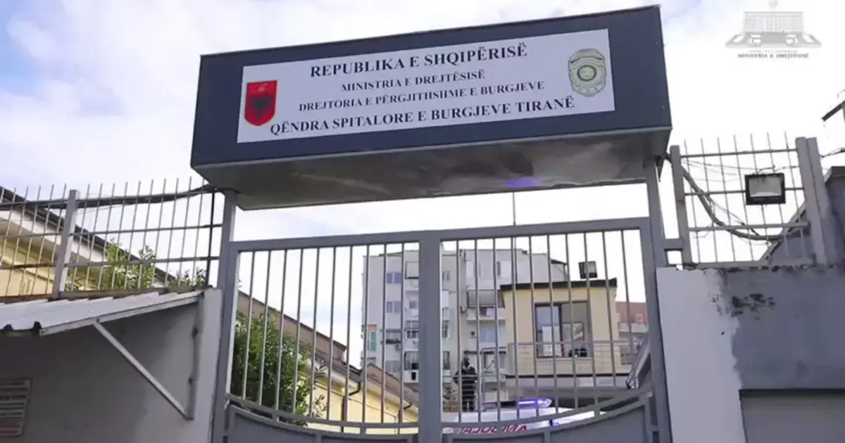 në spitalin e burgjeve